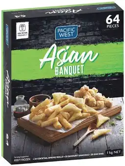 IGA Pacific West Asian Banquet or Cocktail Spring Rolls 1kg offer