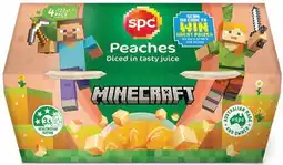 IGA SPC Diced Fruits in Juice 4 Pack Selected Varieties offer