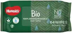 IGA Huggies Biodegradable Baby Wipes 64 Pack offer