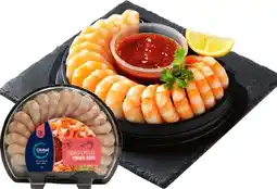 IGA Global Seafoods Cooked & Peeled Prawn Ring 255g offer
