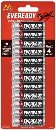 IGA Eveready Super Heavy Duty AA Batteries 24 Pack offer