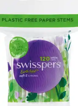 IGA Swisspers Cotton Tips 120 Pack offer