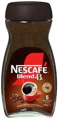 IGA Nescafé Blend 43 Instant Coffee 250g Selected Varieties offer
