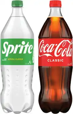 IGA Coca-Cola or Sprite 1.25 Litre Selected Varieties offer