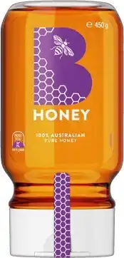 IGA B Honey 100% Australian Pure Honey 450g offer