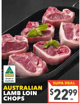 Supa Valu Australian lamb loin chops offer