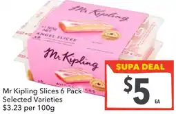 Supa Valu Mr kipling slices 6 pack selected varieties offer