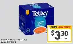 Supa Valu Tetley Tea Cup Bags offer