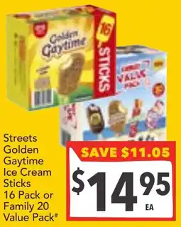 Supa Valu Streets Golden Gaytime Golden Gaytime Ice Cream Sticks offer