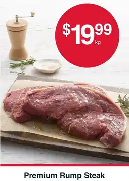 Australian Butchers Premium Rump Steak offer
