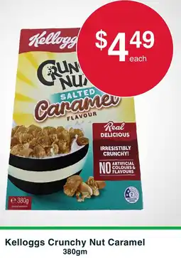 Australian Butchers Kelloggs Crunchy Nut Caramel offer
