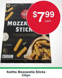 Australian Butchers Keiths Mozzarella Sticks offer