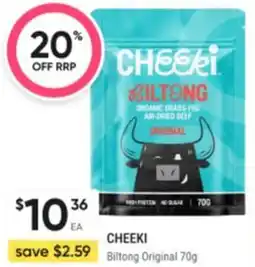 Healthy Life Cheeki Biltong Original offer