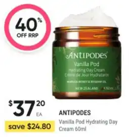 Healthy Life Antipodes Vanilla Pod Hydrating Day Cream offer