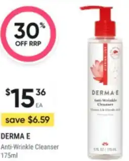 Healthy Life DERMA E Anti-Wrinkle Cleanser offer