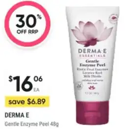 Healthy Life DERMA E Gentle Enzyme Peel offer