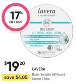Healthy Life LAVERA Basis Sensitiv All Round Cream offer