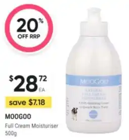 Healthy Life Moogoo Full Cream Moisturiser offer