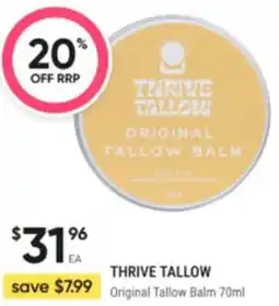 Healthy Life Thrive tallow Original Tallow Balm offer