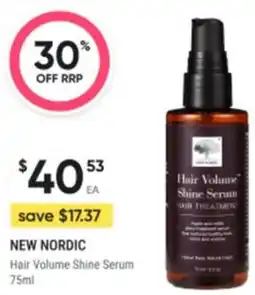 Healthy Life New nordic Hair Volume Shine Serum offer