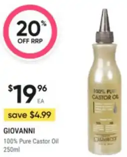 Healthy Life Giovanni 100% Pure Castor Oil offer