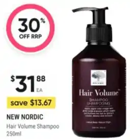Healthy Life New nordic Hair Volume Shampoo offer