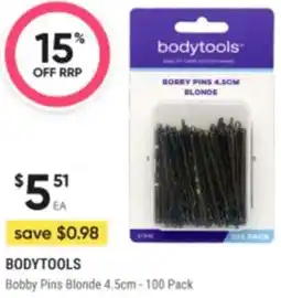 Healthy Life Bodytools Bobby Pins Blonde offer