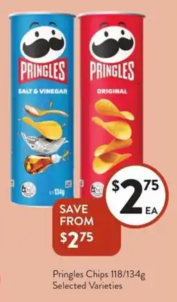 Foodworks Pringles chips offer