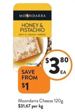 Foodworks Moondarra cheese offer