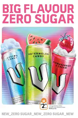 Foodworks V energy drink can offer