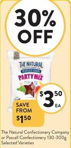 Foodworks The natural confectionery company or pascall confectionery offer