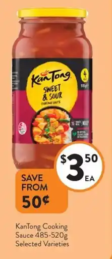 Foodworks KanTong Cooking Sauce offer