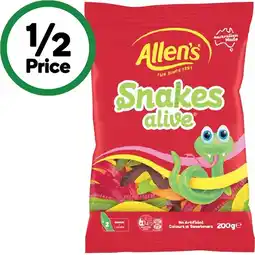 Woolworths Allen’s Medium Bags 140-200g offer