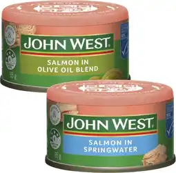Coles John West Salmon 95g offer
