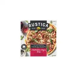 Woolworths McCain Rustica Pizza 370-460g – From the Freezer offer
