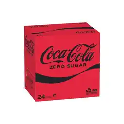 Woolworths Coca-Cola Classic, Zero Sugar or Diet Soft Drink Varieties 24 x 375ml offer