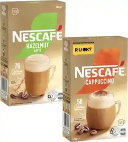 Coles Nescafé Coffee Sachets 8 Pack-10 Pack offer