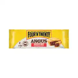 Woolworths Four’N Twenty Angus Beef Pies 700g Pk 4 – From the Freezer offer