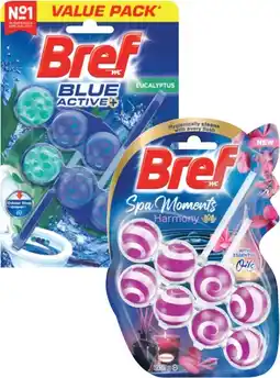 Coles Bref In The Bowl Toilet Cleaner 2 Pack 100g offer