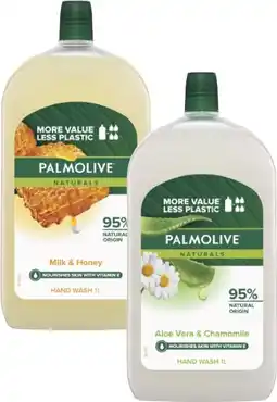 Coles Palmolive Liquid Hand Wash Refill 1 Litre offer