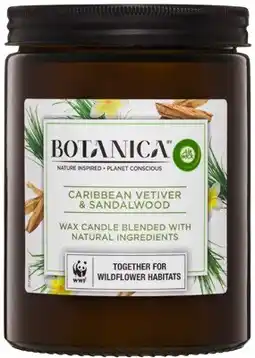 Coles Botanica by Air Wick Wax Blended Candle 1 Each offer