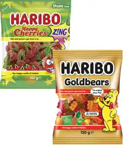 Coles Haribo 140g-150g offer