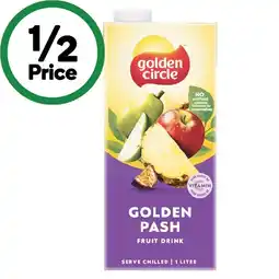 Woolworths Golden Circle Fruit Drink 1 Litre offer