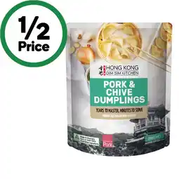 Woolworths Hong Kong Kitchen Dumplings or Bao Buns 240-480g – From the Freezer offer