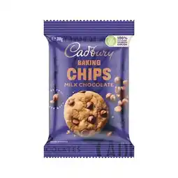 Woolworths Cadbury Choc Chips, Melts or Blocks 180g-225g offer