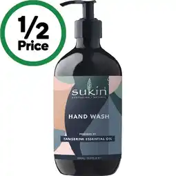 Woolworths Sukin Hand Wash 500ml offer