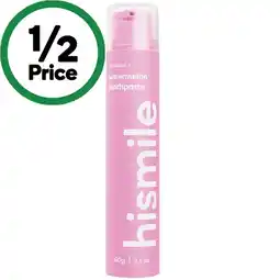 Woolworths Hismile Toothpaste 60g offer