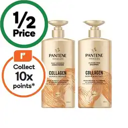 Woolworths Pantene Miracle Shampoo or Conditioner 600-650ml offer