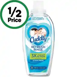 Woolworths Cuddly Refresh Fabric Rinse 850ml offer