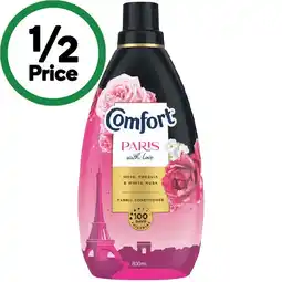 Woolworths Comfort Fragrance Fabric Conditioner 800ml offer